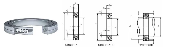 CRBH系列交叉滚子精密轴承